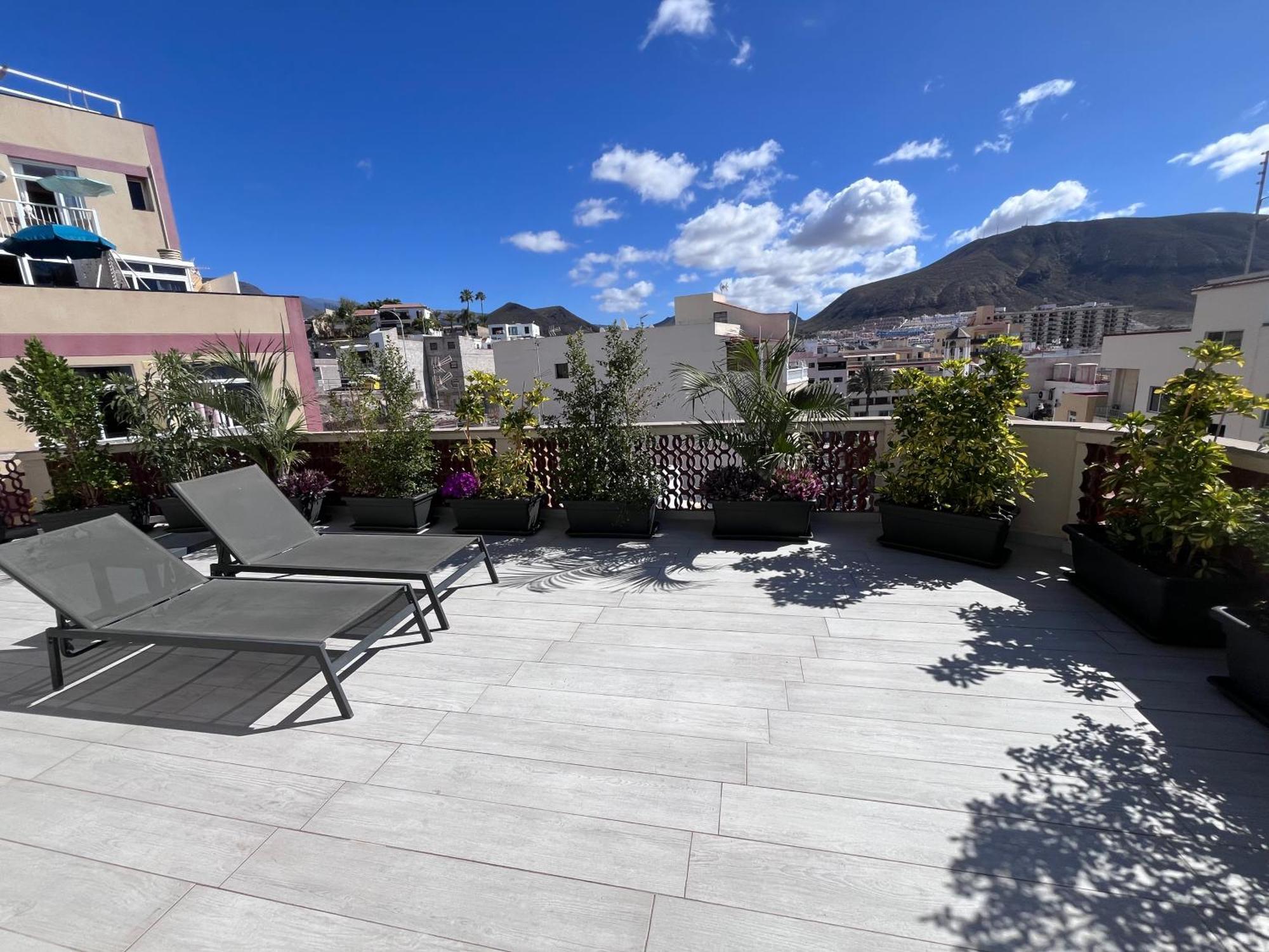 Apartmán The White Heart House - Attic Sea View Los Cristianos  Exteriér fotografie
