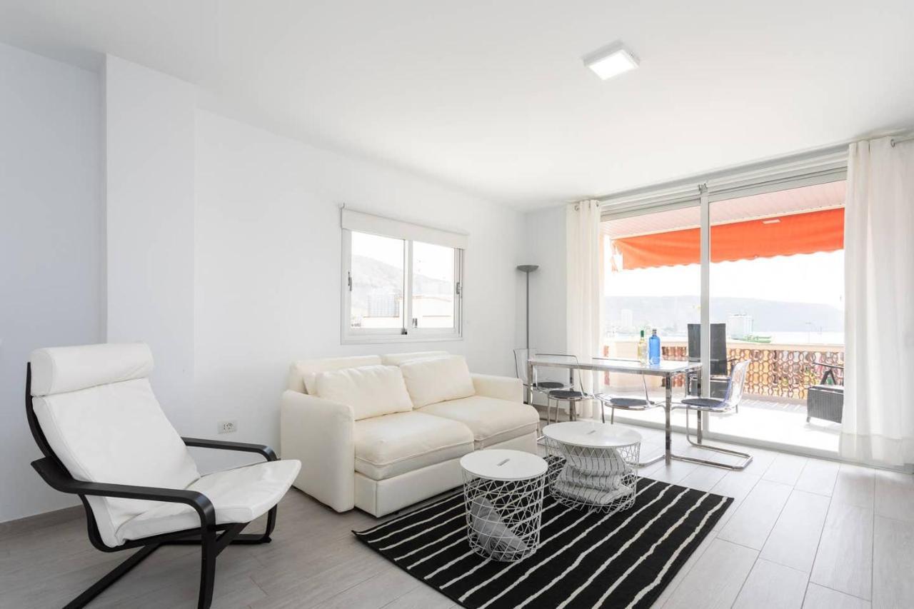 Apartmán The White Heart House - Attic Sea View Los Cristianos  Exteriér fotografie